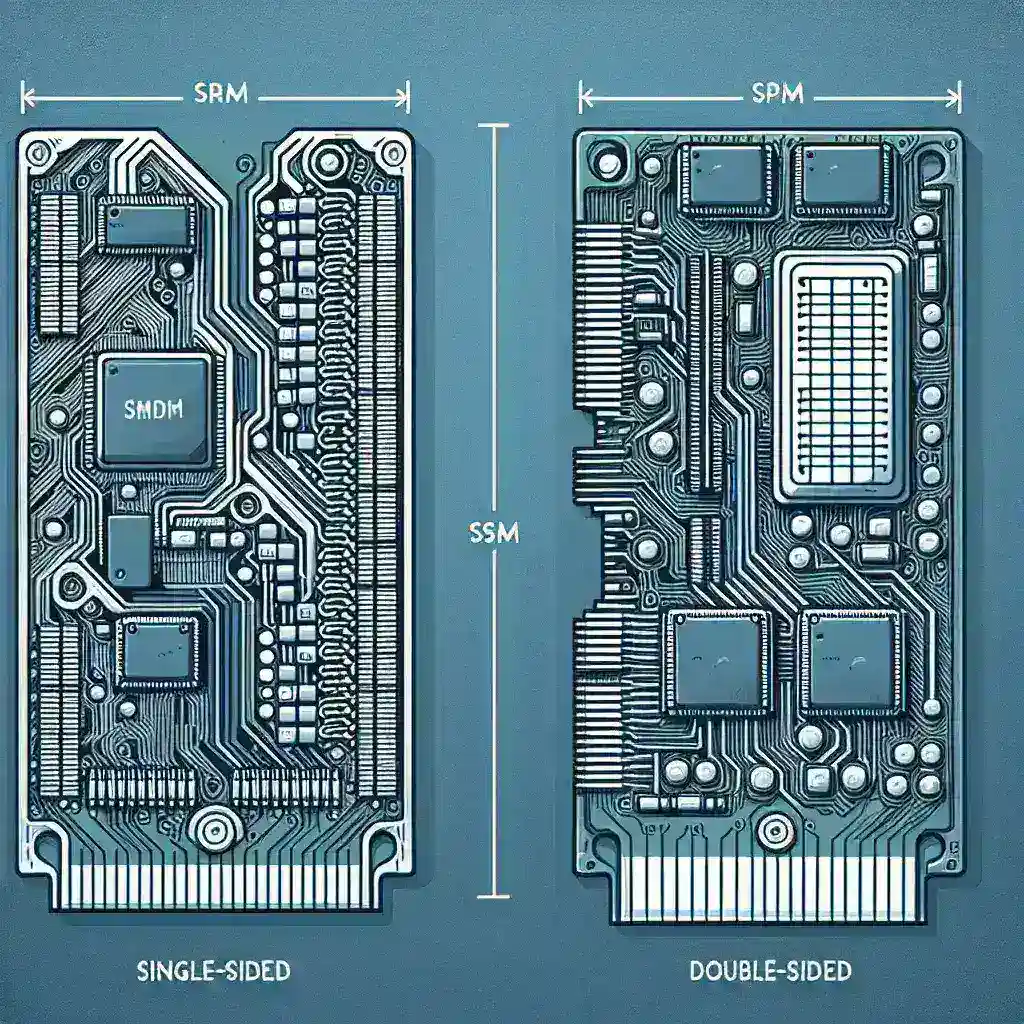 What is the difference between single-sided and double-sided memory ...
