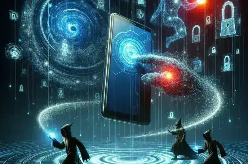 "Illustration of a hacker exploiting vulnerabilities in mobile game servers, highlighting key security threats and strategies for protection in the gaming industry."